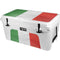 Italy Flag Distressed YETI Tundra 65 Hard Cooler Skin